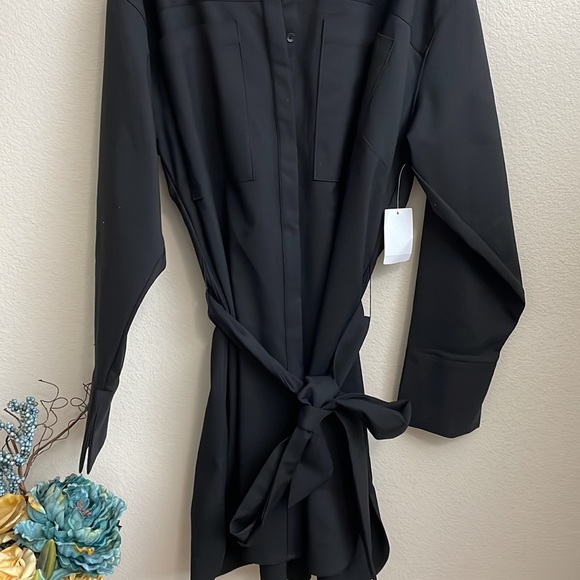 Good American Poplin Shirt Dress NWT - Picture 10 of 13